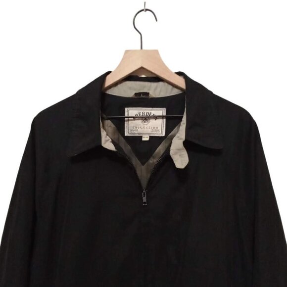 ABERDEEN Collection Vintage Black Zip Front Members Only Jacket Sz XXL - Picture 3 of 10